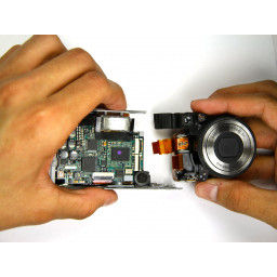 Замена объектива Sony Cyber-shot DSC-P9